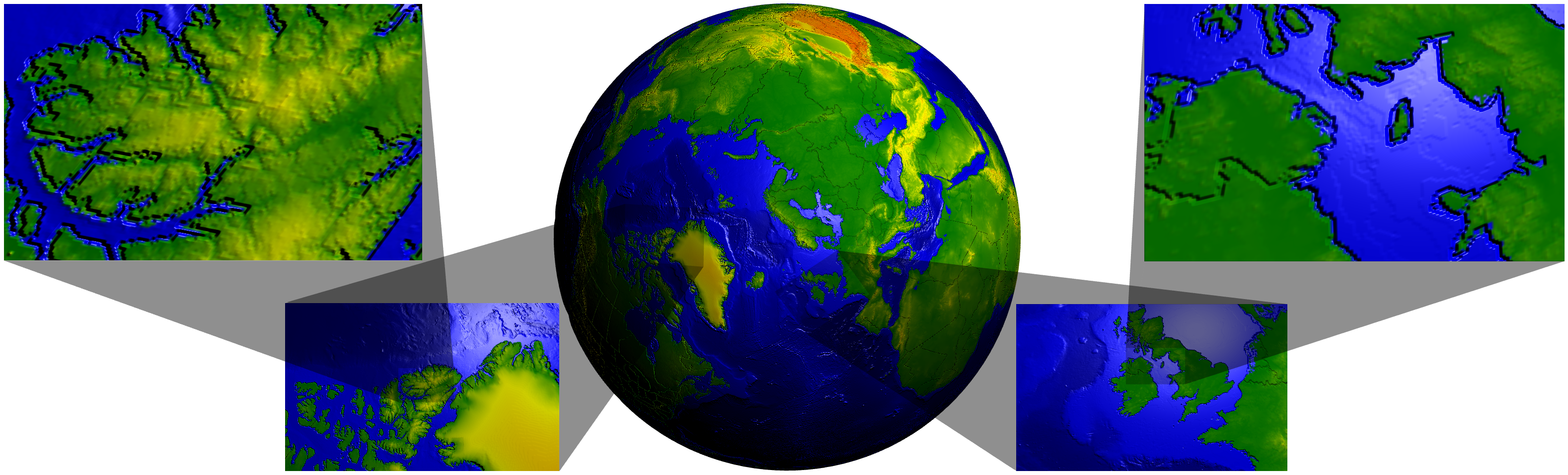 Global Grid System in Digital Earth | GIV Group